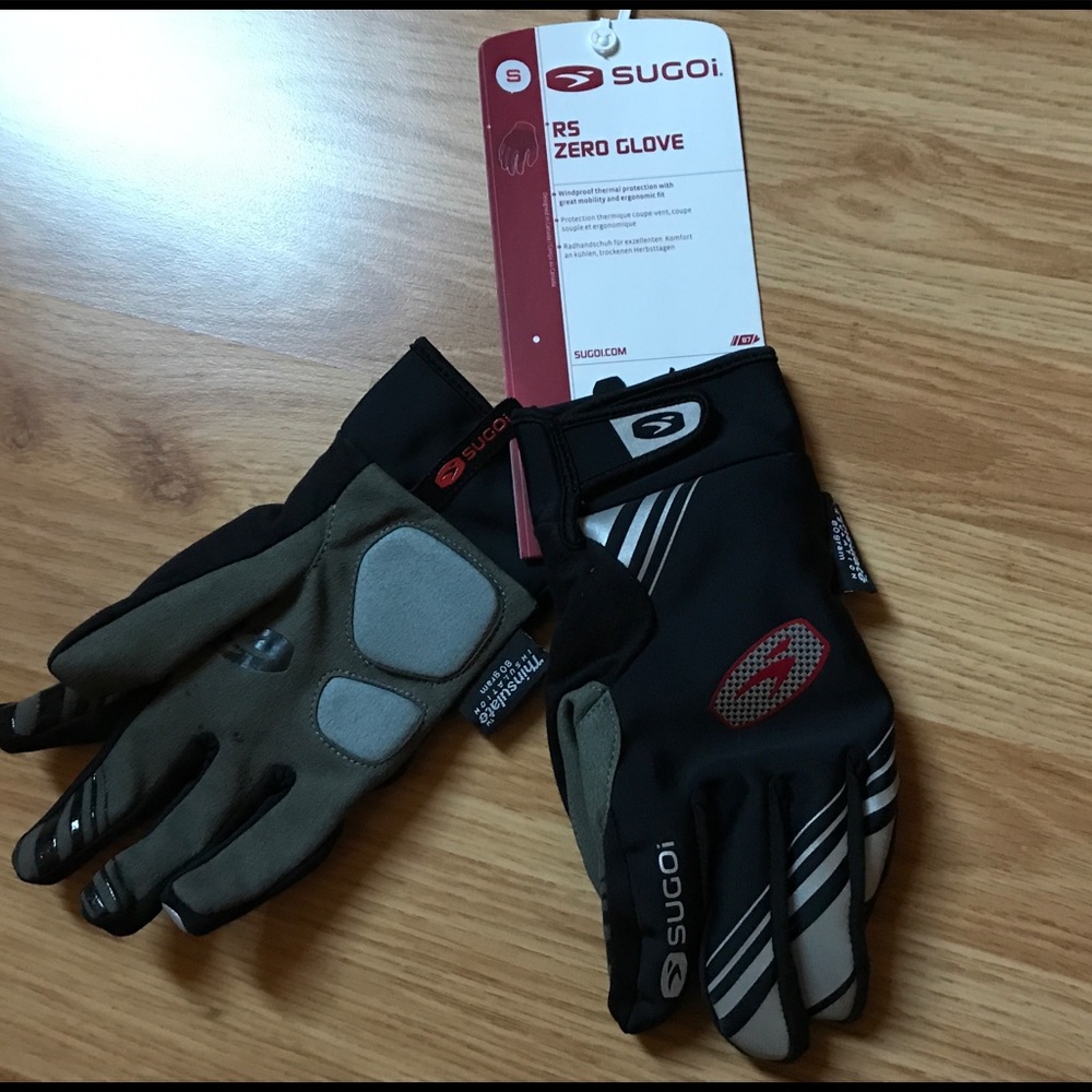 COPY - NWT. Sugoi RS Zero Gloves. SMALL